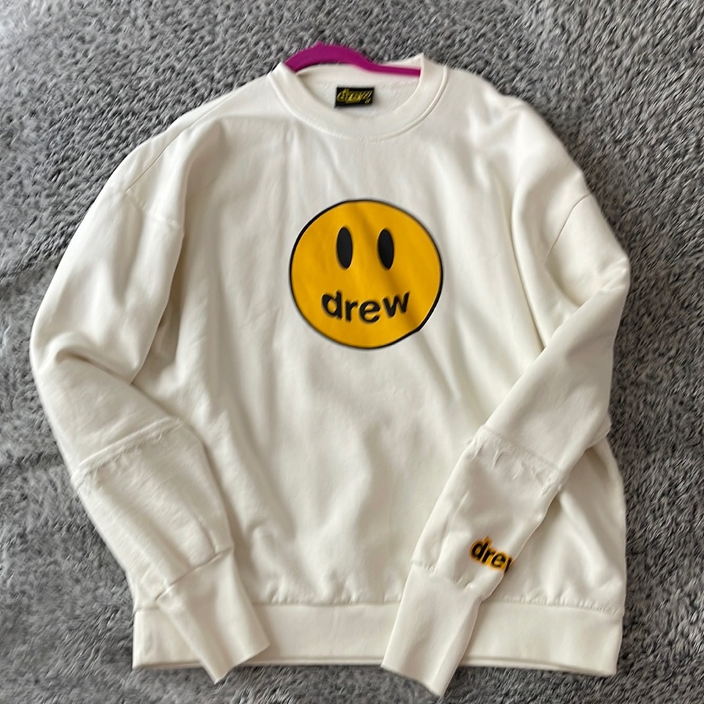 drew cream crew neck